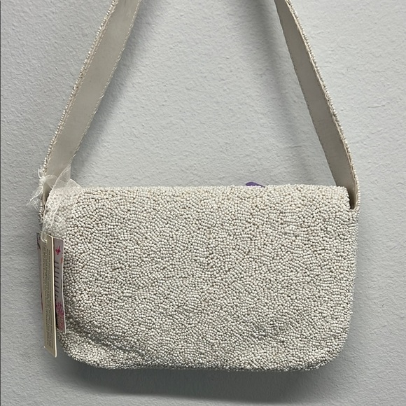 💐Beaded Floral Shoulder Bag ✨🌷 - Picture 5 of 10